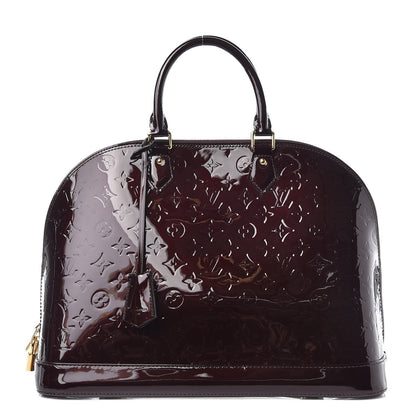 Louis Vuitton Vernis Alma MM Amarante 1 of 6