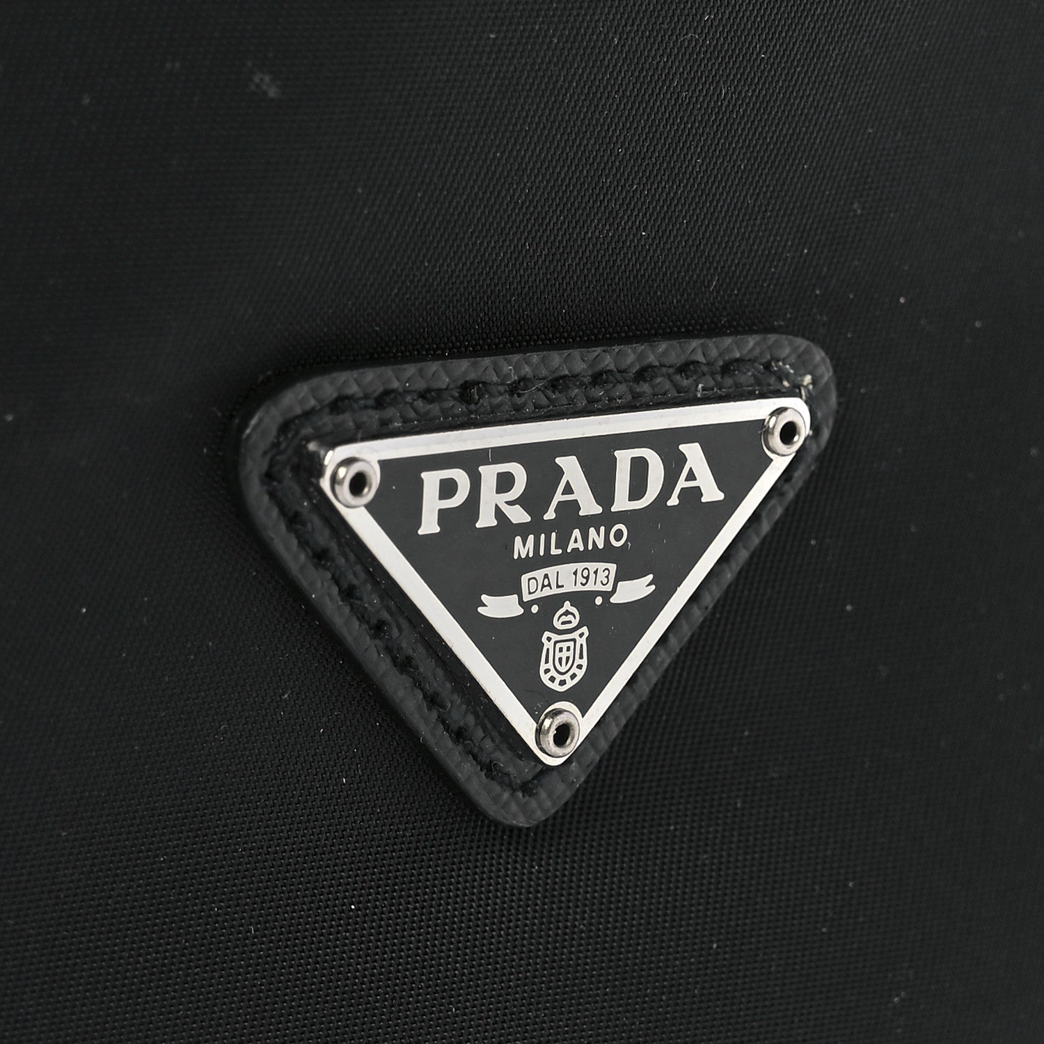 Prada Re-Nylon Saffiano Bucket Wristlet Black 8 of 13
