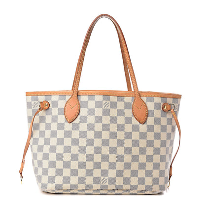 Louis Vuitton Damier Azur Neverfull PM 1 of 15