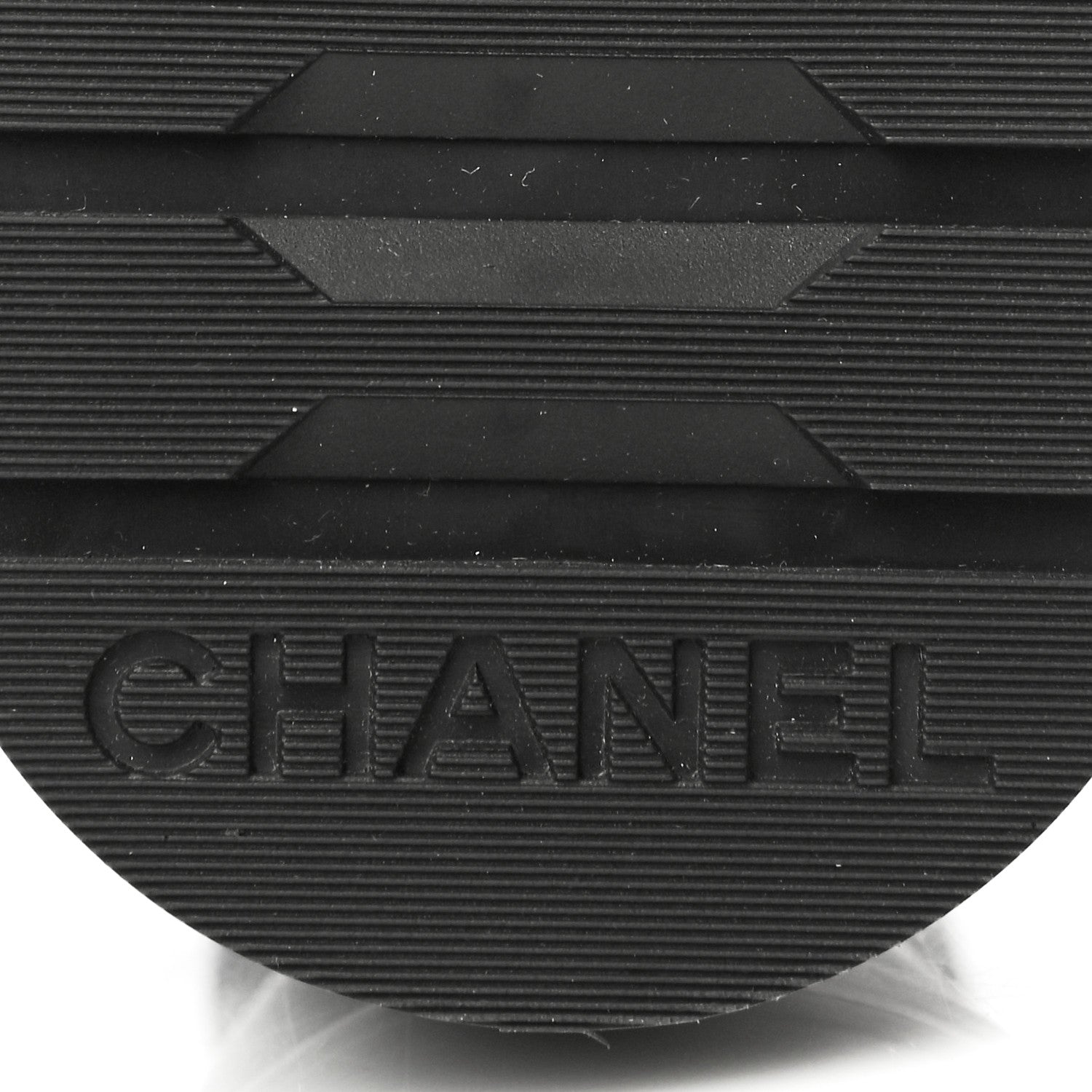 Chanel Shiny Lambskin Quilted Lace Up Combat Boots 36 Black 10 of 14