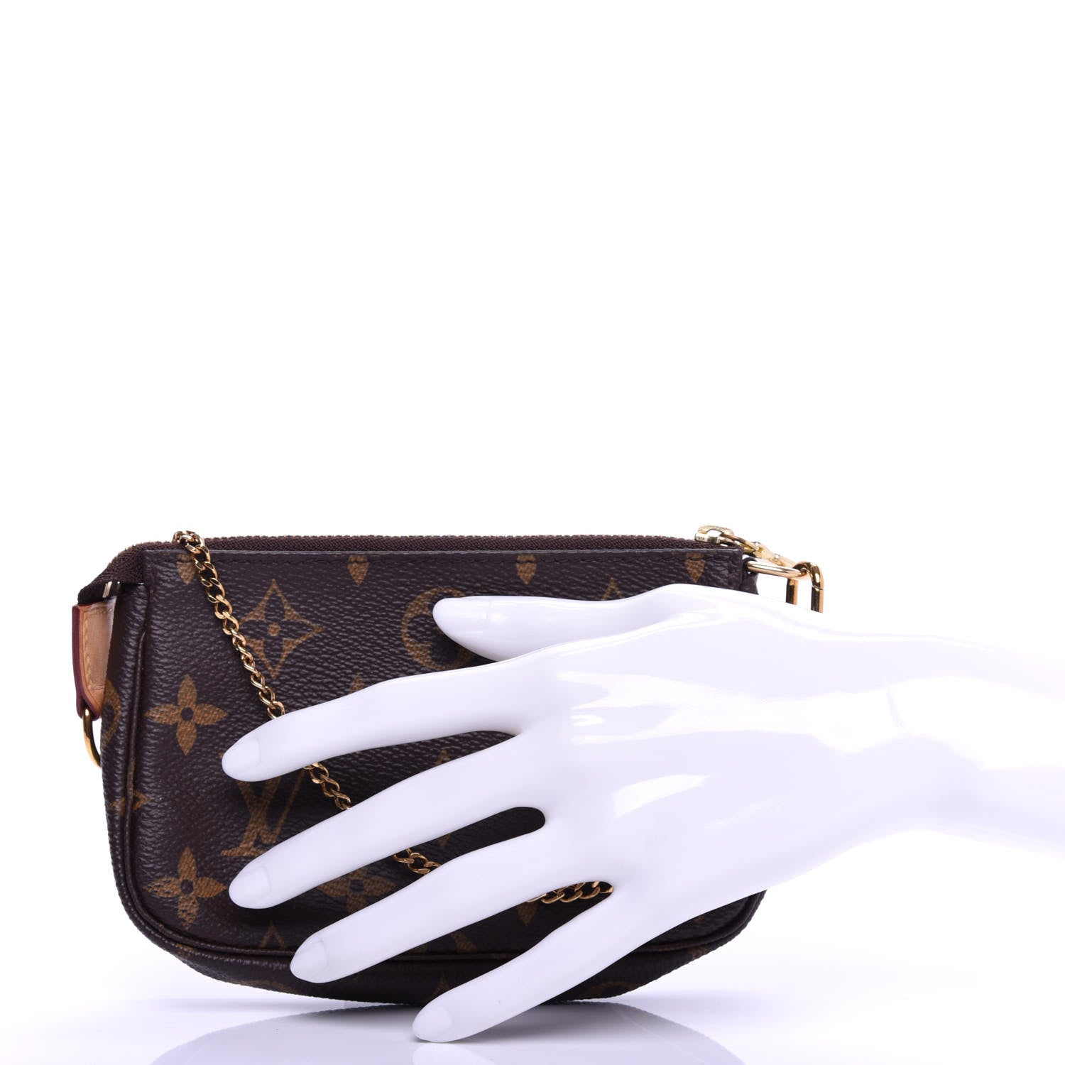 Louis Vuitton Monogram Mini Pochette Accessories 2 of 7