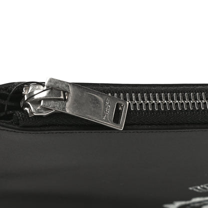 Saint Laurent Calfskin Universite Zipped Tablet Holder Black 14 of 14