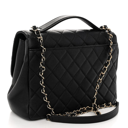 Chanel Caviar Quilted Large Business Affinity Flap Black 3 of 10