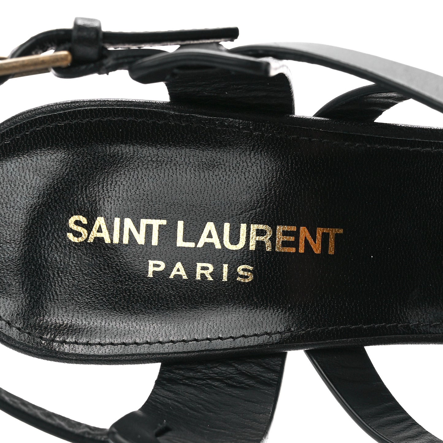 Smooth Calfskin Joan 90 Sandals 38.5 Black