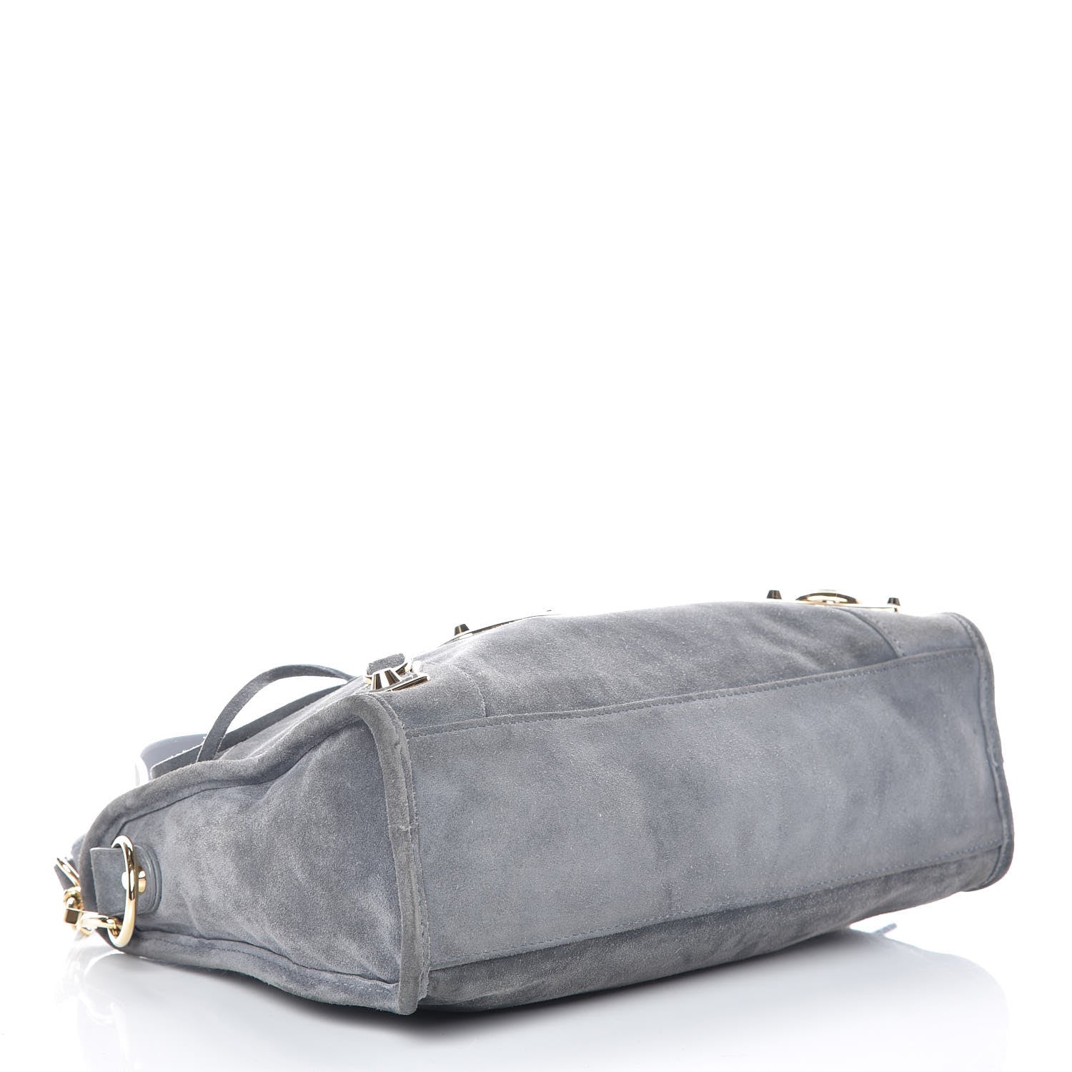 Balenciaga Baby Daim Suede Gold Metallic Edge Hardware S City Gris Plomb 4 of 20