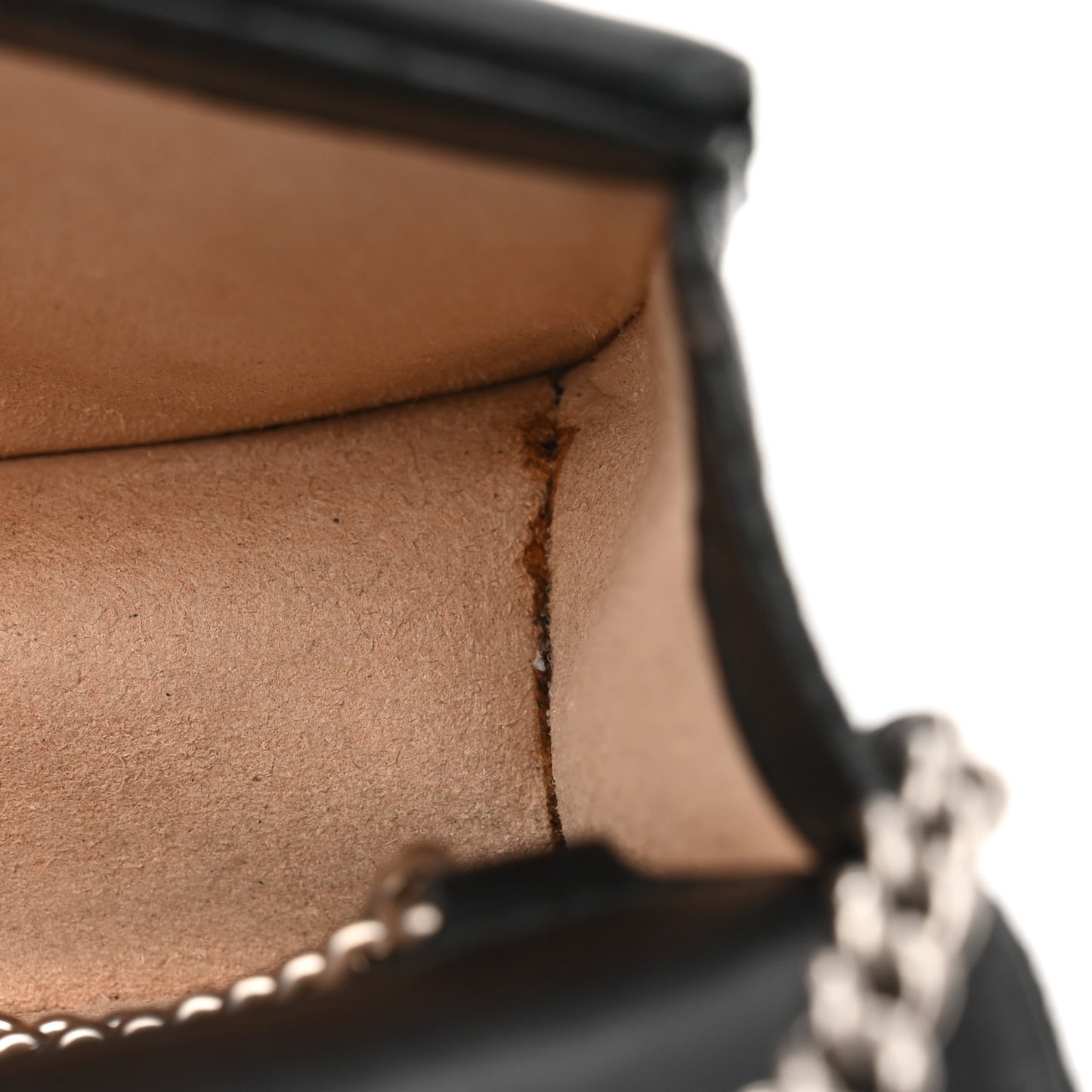 Velvet GG Monogram Super Mini Dionysus Shoulder Bag Black