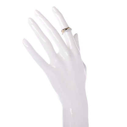Cartier 18K White Yellow Pink Gold Diamond Small Trinity Paved Ring 46 3.75 2 of 4