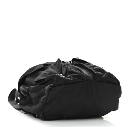Prada Tessuto Nylon Saffiano Medium Backpack Black 4 of 9