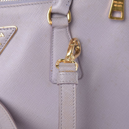 Prada Saffiano Small Galleria Double Zip Tote Glicine 26 of 26