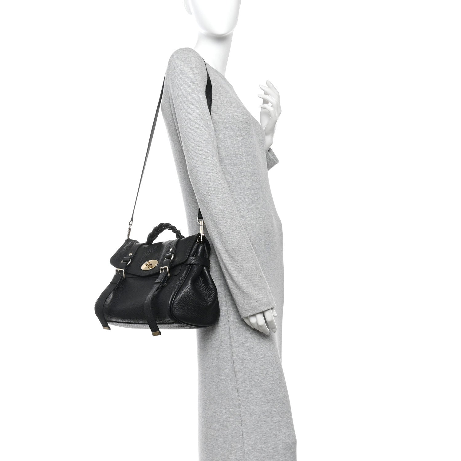 Mulberry Heavy Grain Medium Alexa Black 2 of 9