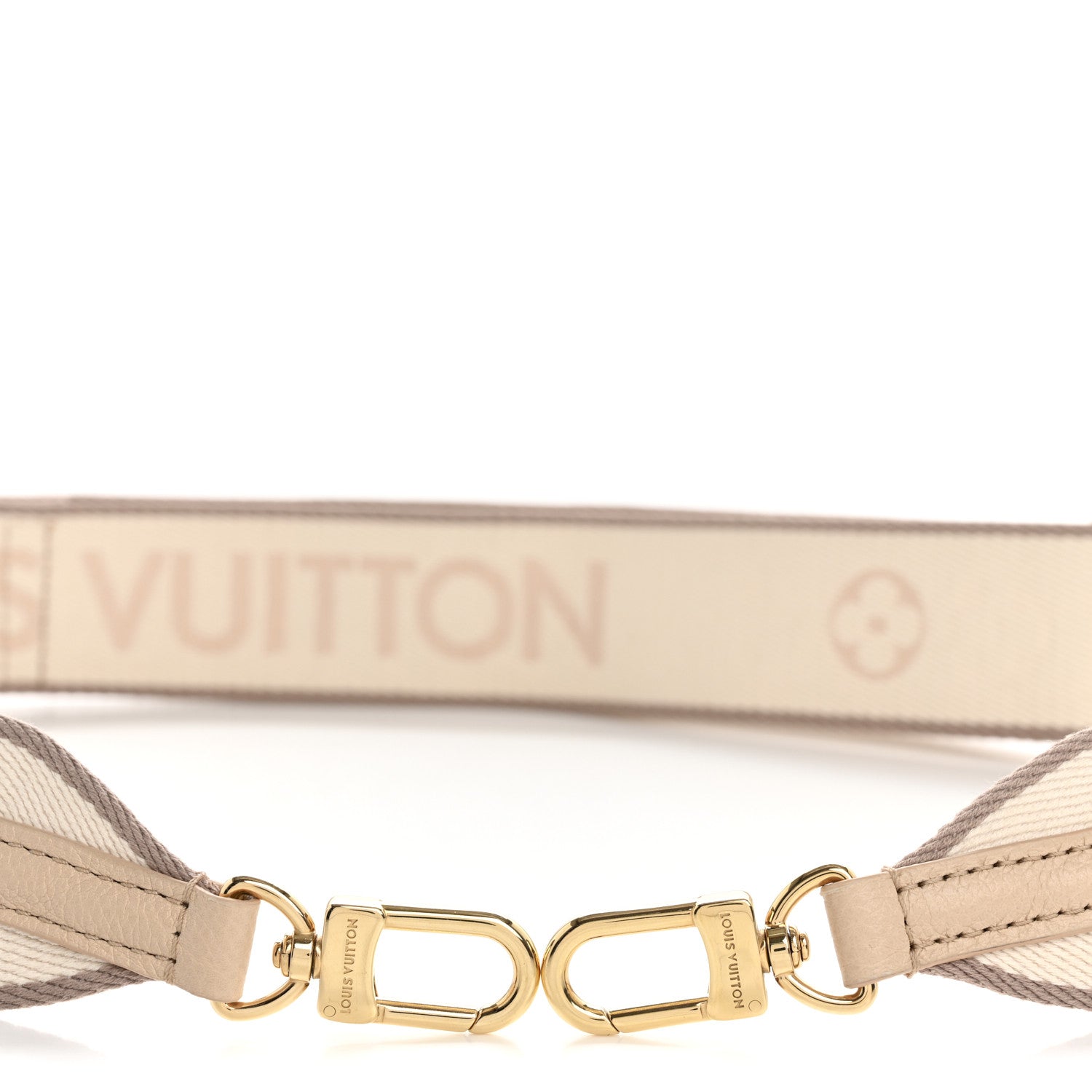 Louis Vuitton Jacquard Diane Shoulder Strap Sand 3 of 6