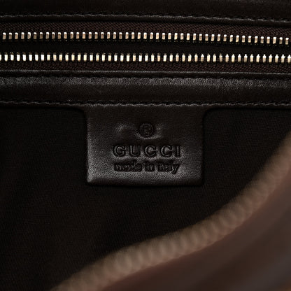 Gucci Monogram Web GG Reins Hobo Brown 6 of 11