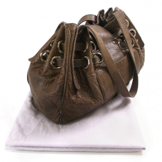 Drummed Leather Riki Mink
