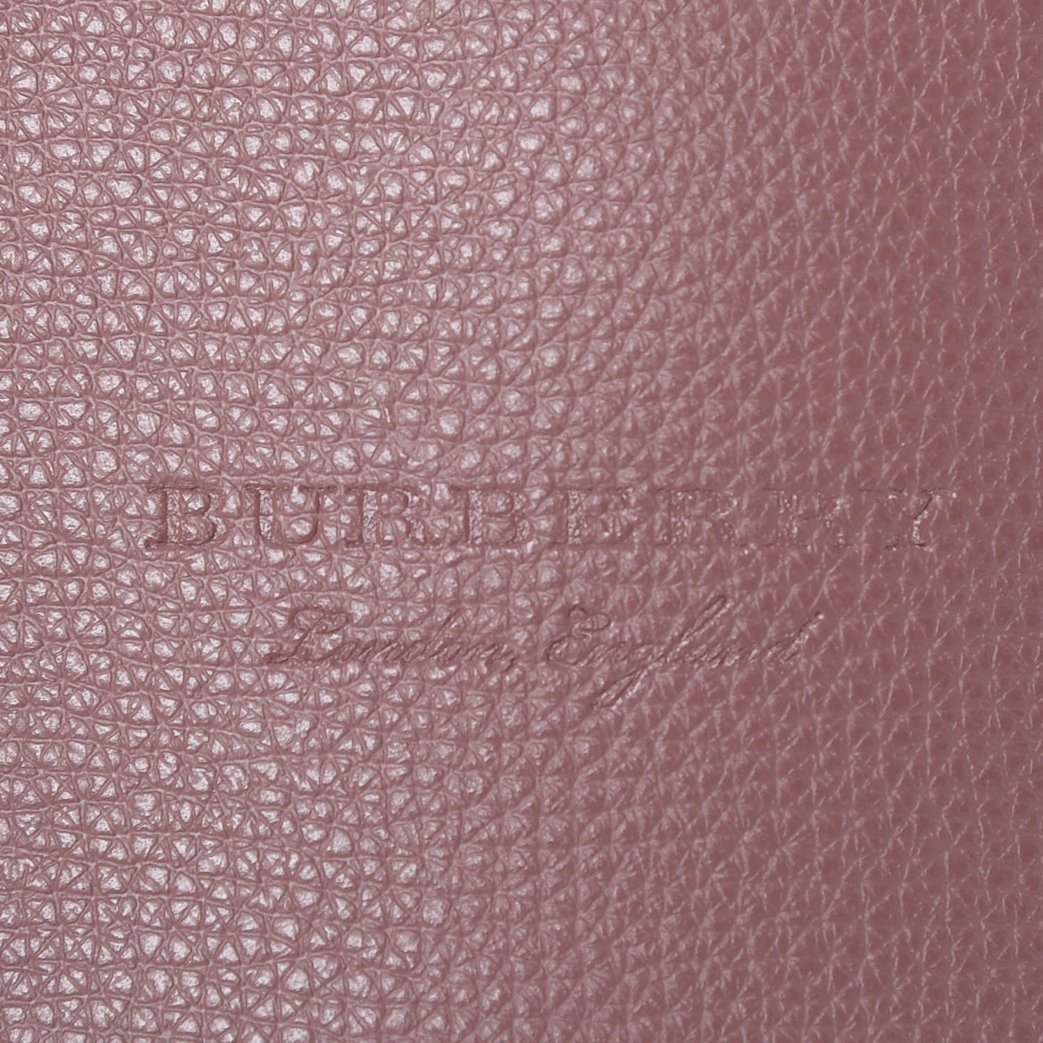 Burberry Calfskin Small Lorne Bucket Crossbody Light Elderberry 7 of 7