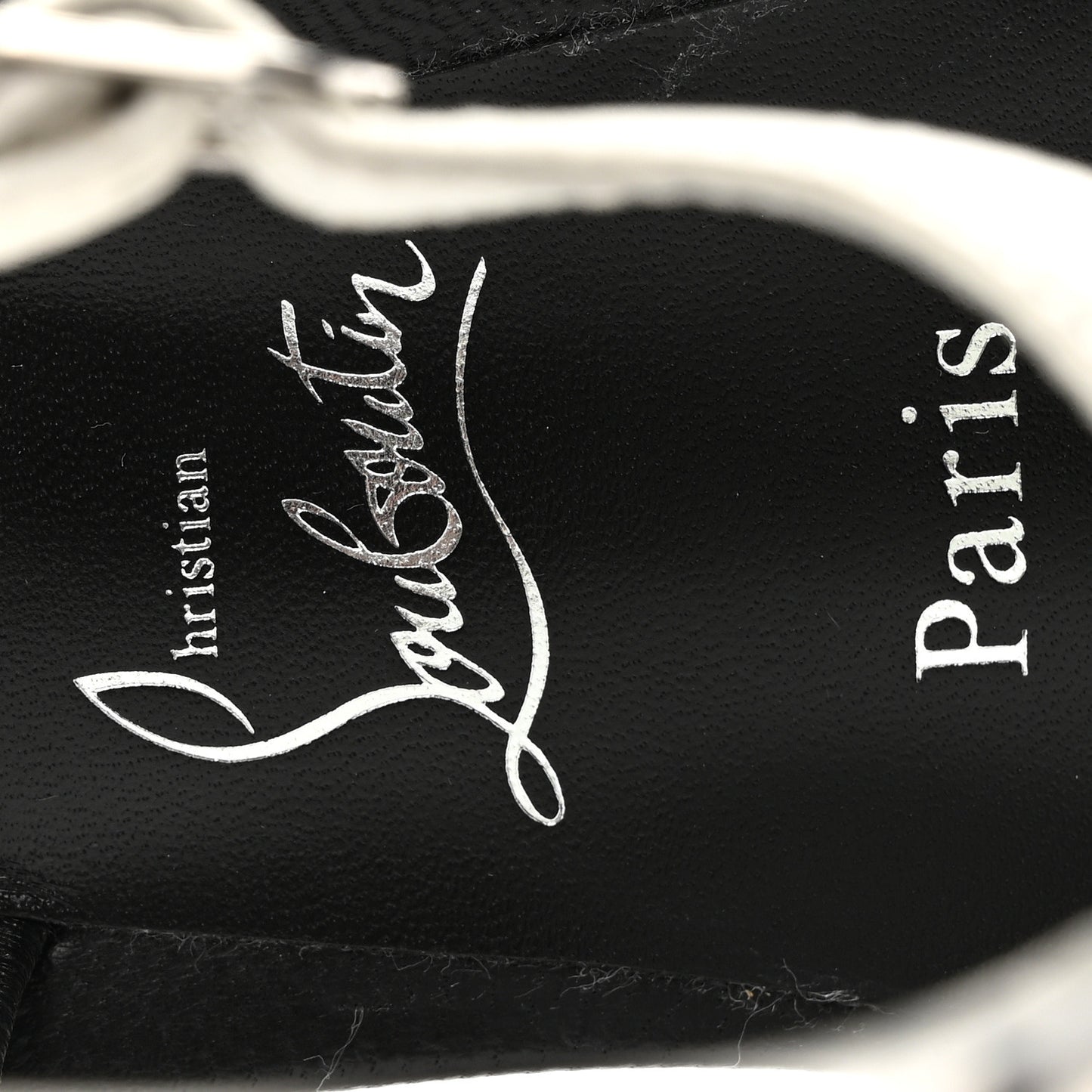 Nappa Patent Athinita Flat Sandals 35 White Gold Black