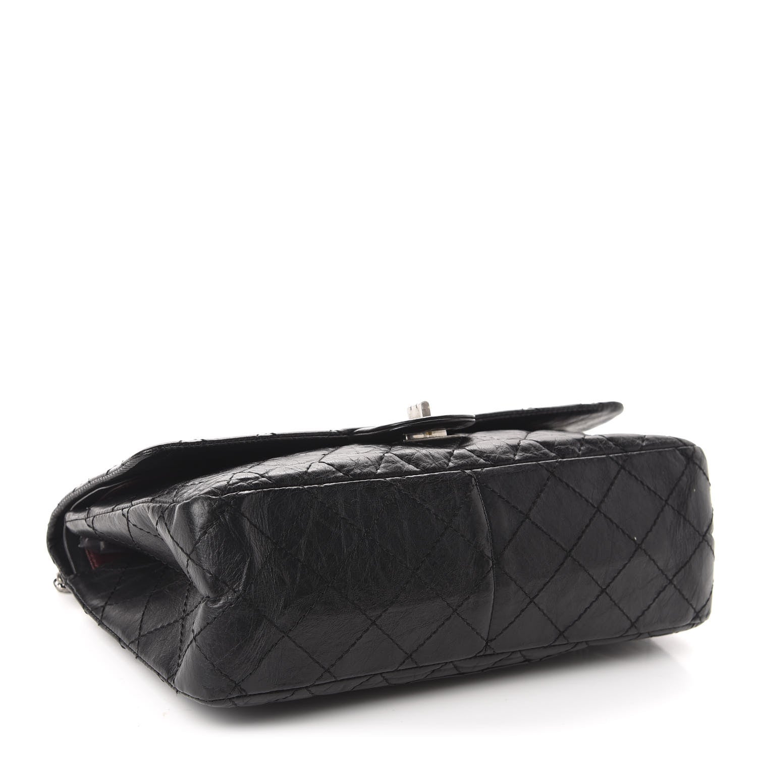 Chanel Aged Calfskin Quilted 2.55 Reissue 226 Flap Black 4 of 11