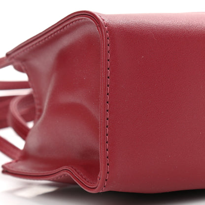 Telfar Vegan Leather Small Shopping Bag Oxblood 9 of 10