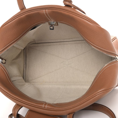 Hermes Taurillon Clemence Victoria II 35 Gold 4 of 8