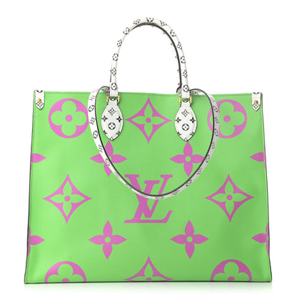 Louis Vuitton Monogram Giant Onthego GM Pink Lilac 1 of 15
