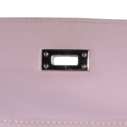 Hermes Swift Kelly Pochette Clutch Rose Dragee 8 of 10