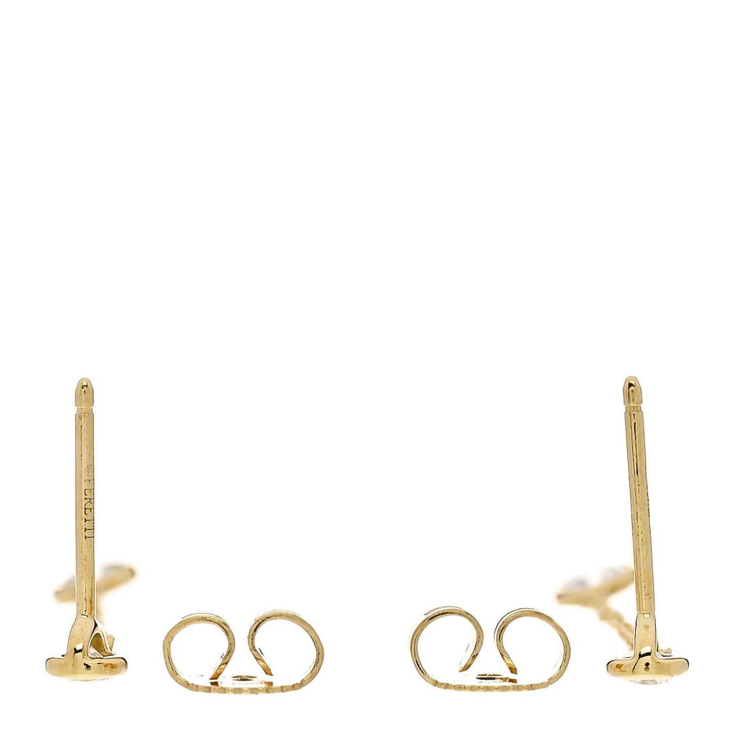 18K Yellow Gold Diamond .39ctw Elsa Peretti Diamonds by the Yard Drop Earrings