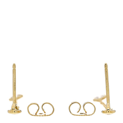 Tiffany 18K Yellow Gold Diamond .39ctw Elsa Peretti Diamonds by the Yard Drop Earrings 3 of 6