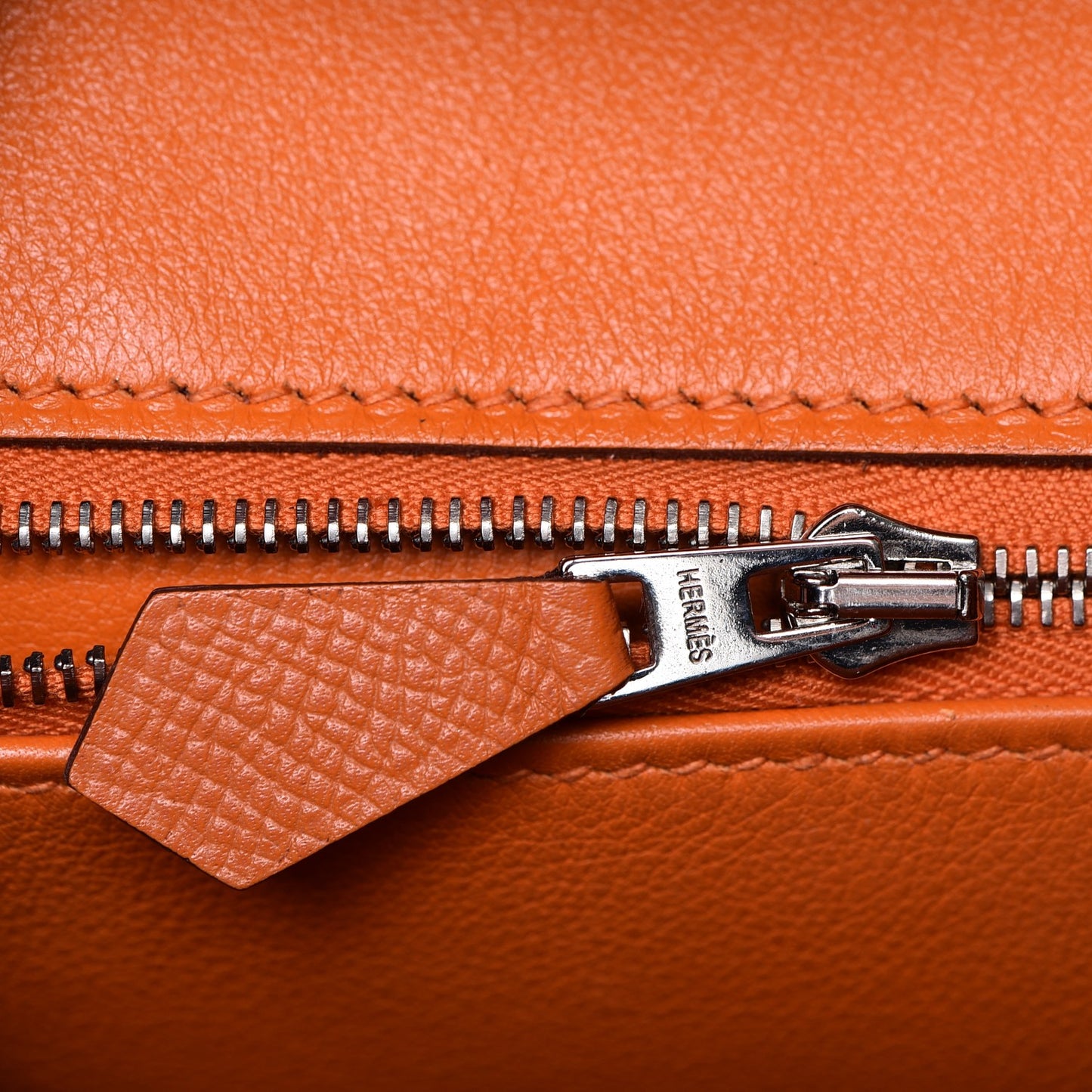 Epsom Birkin 35 Orange