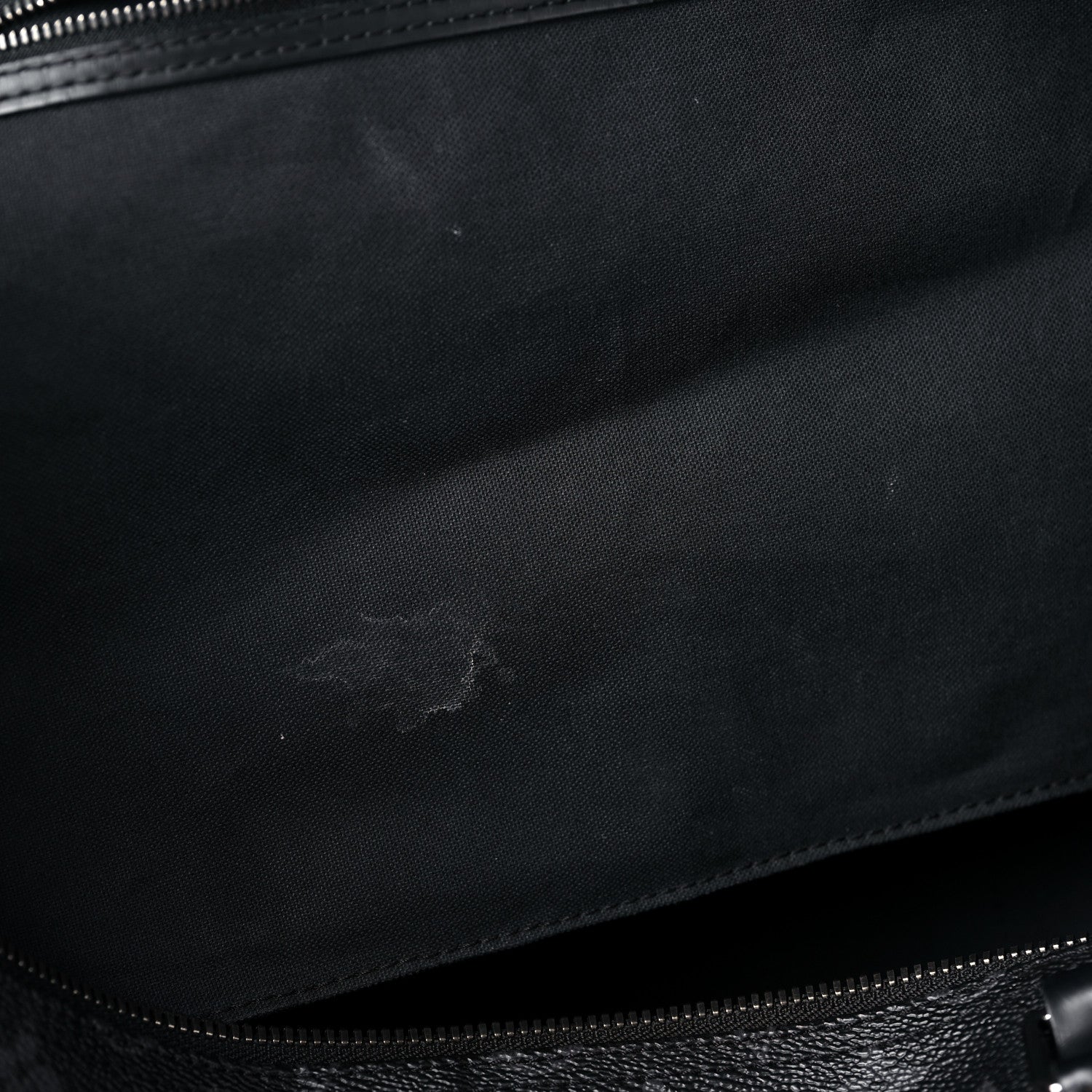 Louis Vuitton X FUJIWARA Monogram Eclipse Flash Fragment Keepall Bandouliere 55 12 of 32