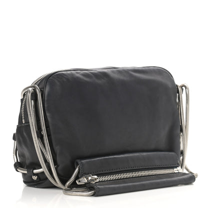 Alexander Wang Washed Lambskin Brenda Chain Black 3 of 11