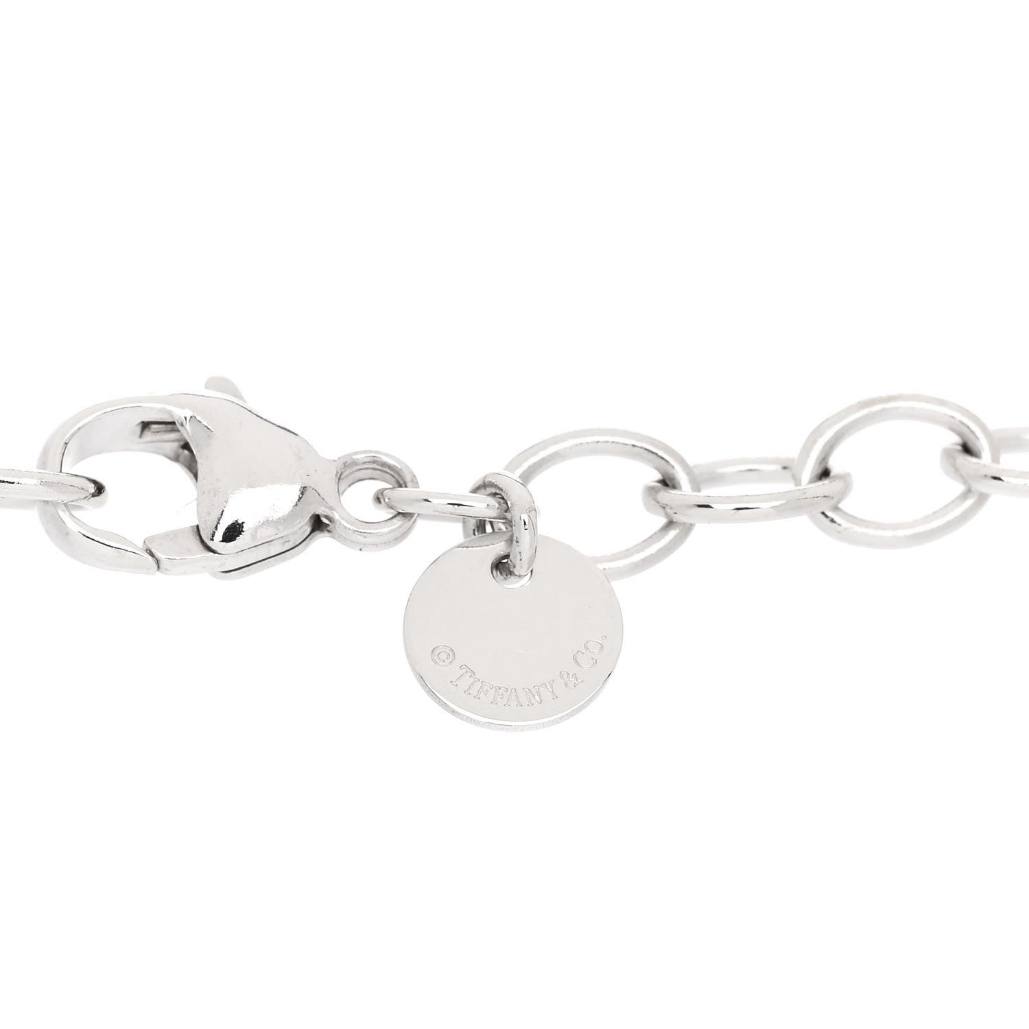 Tiffany Sterling Silver Infinity Chain Bracelet 3 of 4