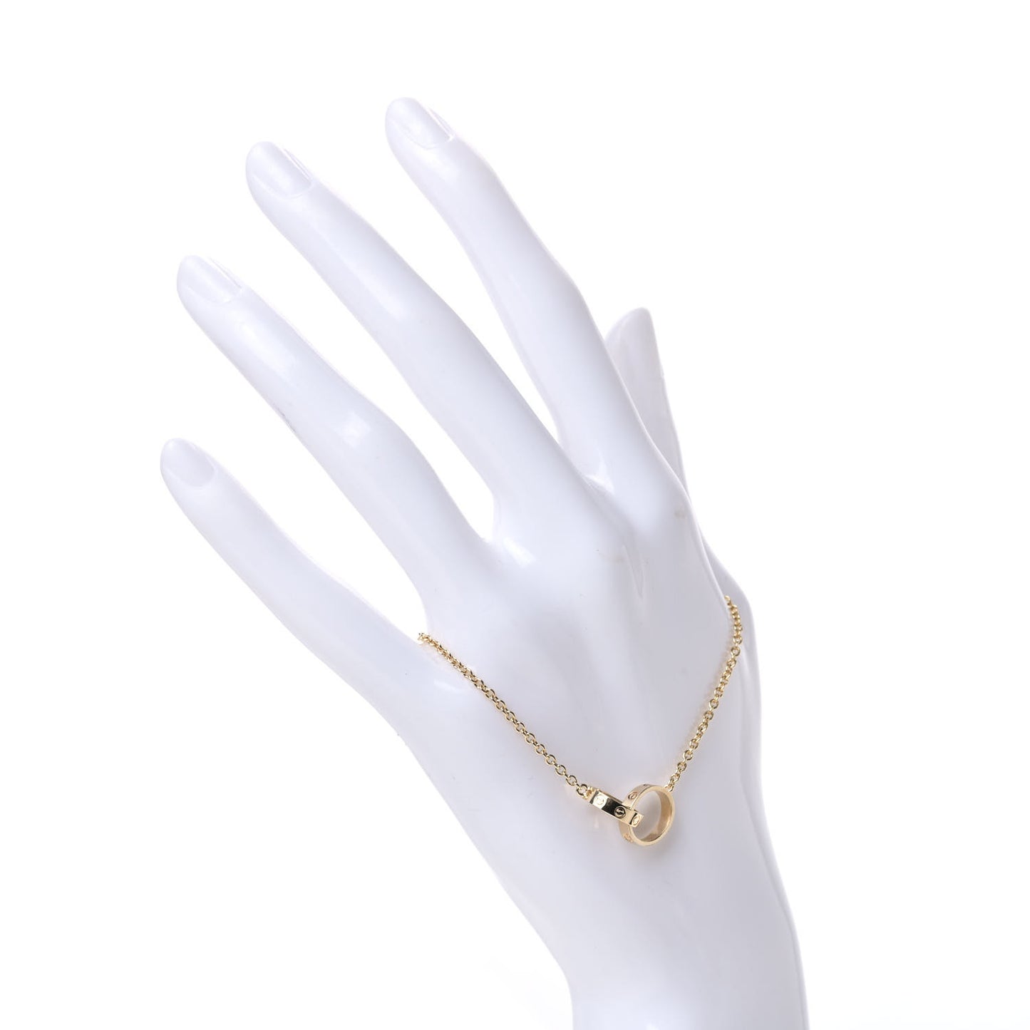 18K Yellow Gold Interlocking LOVE Bracelet