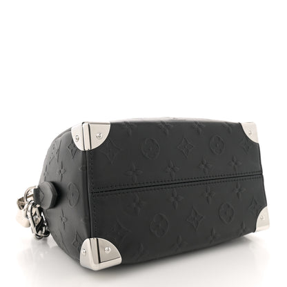 Louis Vuitton Calfskin Monogram Bold Speedy Trunk 20 4 of 10