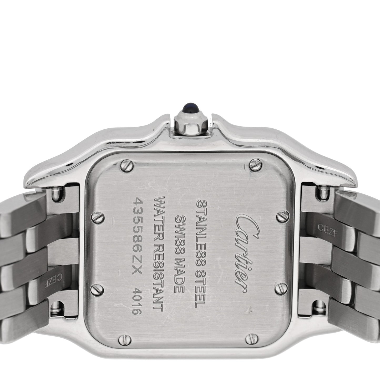 Stainless Steel Diamond 27mm Panthere Quartz Watch