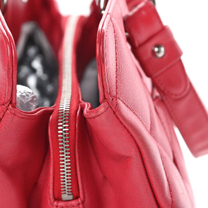 Chanel Soft Caviar Quilted CC Timeless Tote Fuchsia 15 of 19