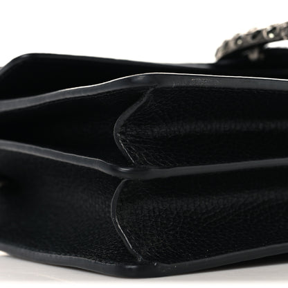 Gucci Pebbled Calfskin Small Dionysus Shoulder Bag Black 9 of 10
