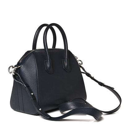 Givenchy Sugar Goatskin Mini Antigona Night Blue 2 of 12