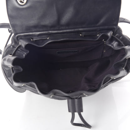 Chanel Calfskin Quilted Large Urban Spirit Backpack Navy 7 of 12