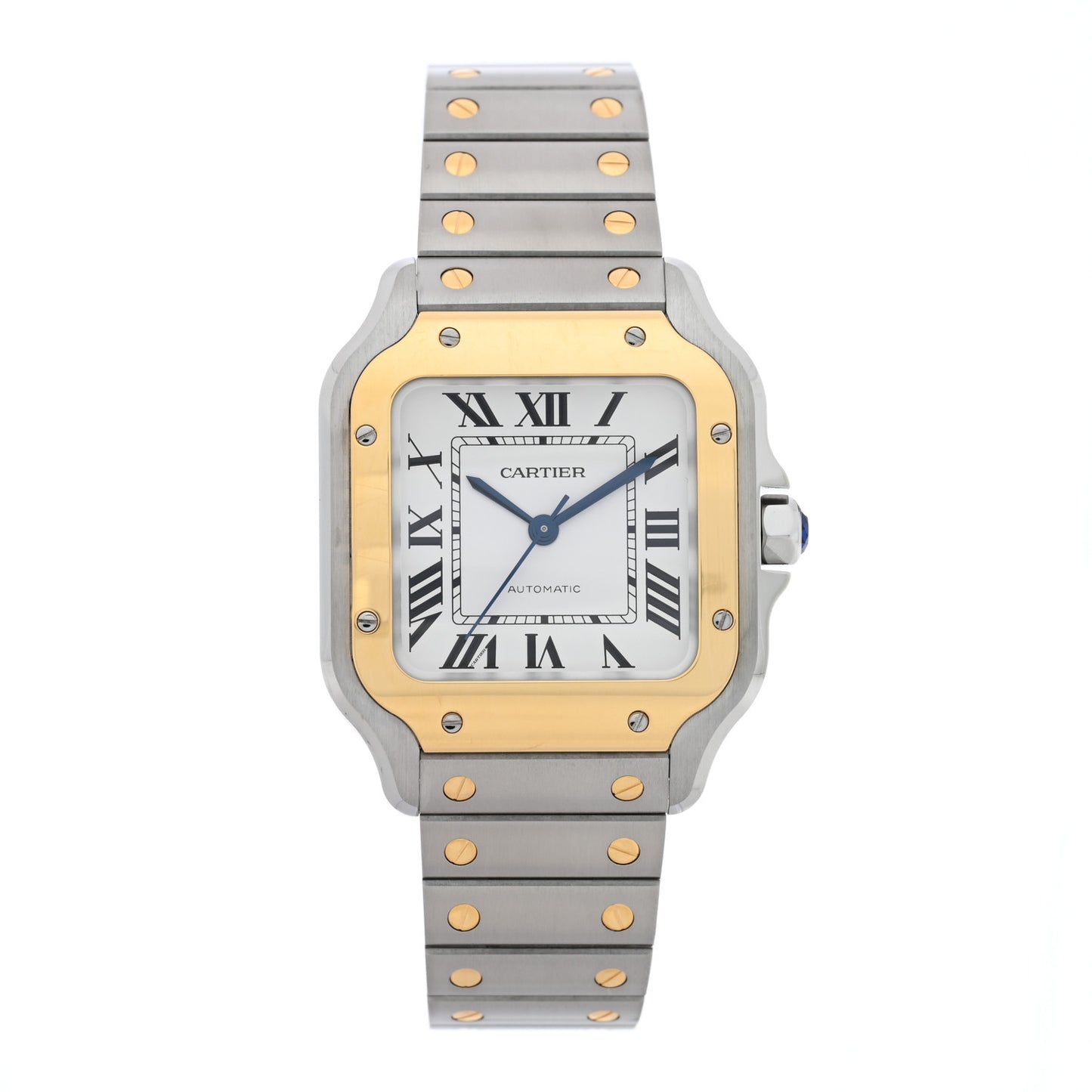 18K Yellow Gold 35mm Santos de Cartier Automatic Watch