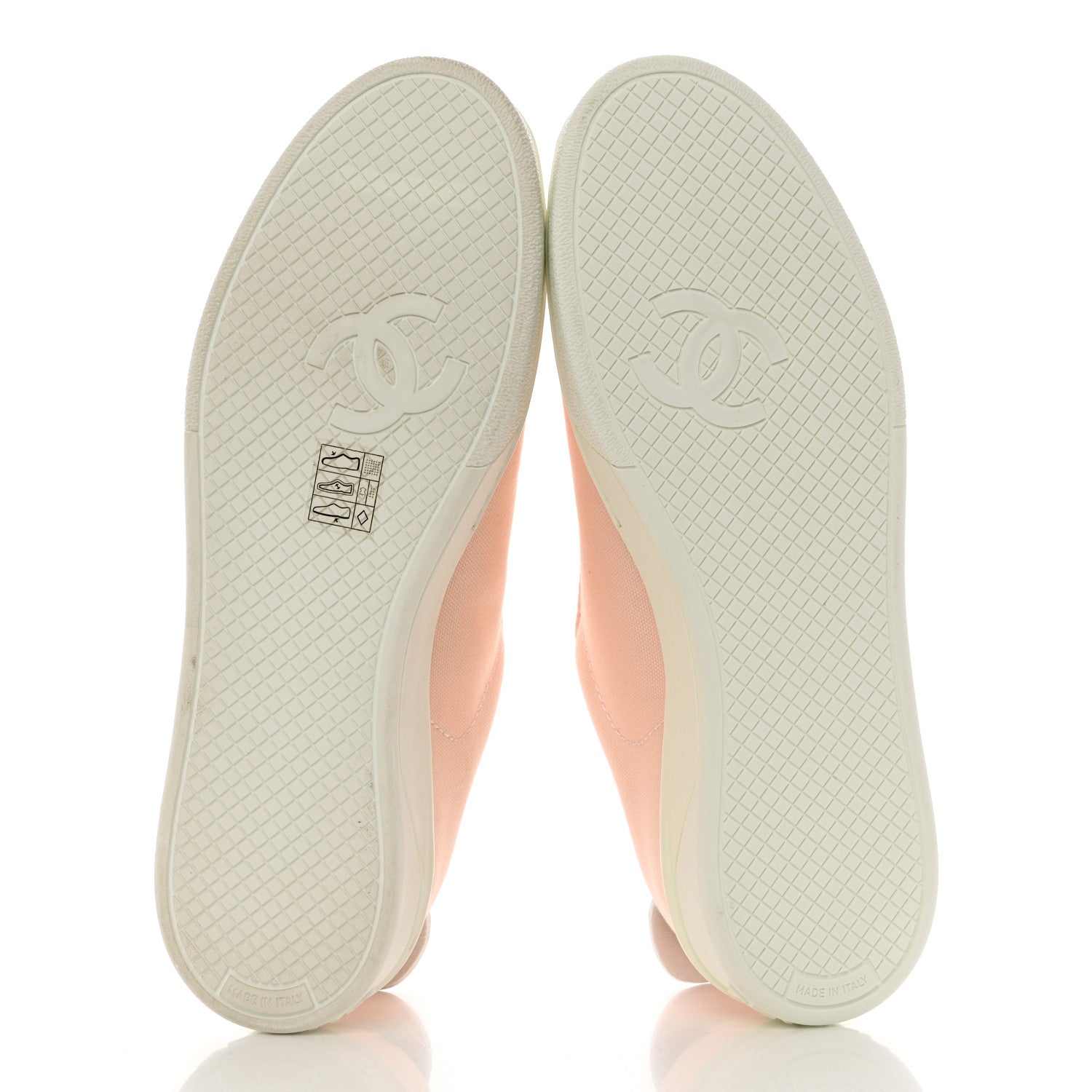 Chanel Canvas Womens Sneakers 39 Light Pink 5 of 9