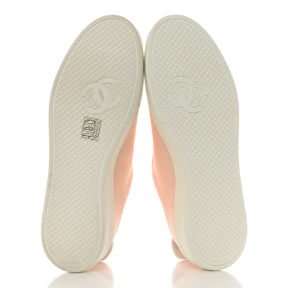 Chanel Canvas Womens Sneakers 39 Light Pink 5 of 9