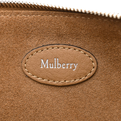 Mulberry Matte Smooth Calfskin Large M Zippered Bag Teak 6 of 11