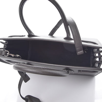 Saint Laurent Grained Calfskin Baby Sac De Jour Earth 6 of 8