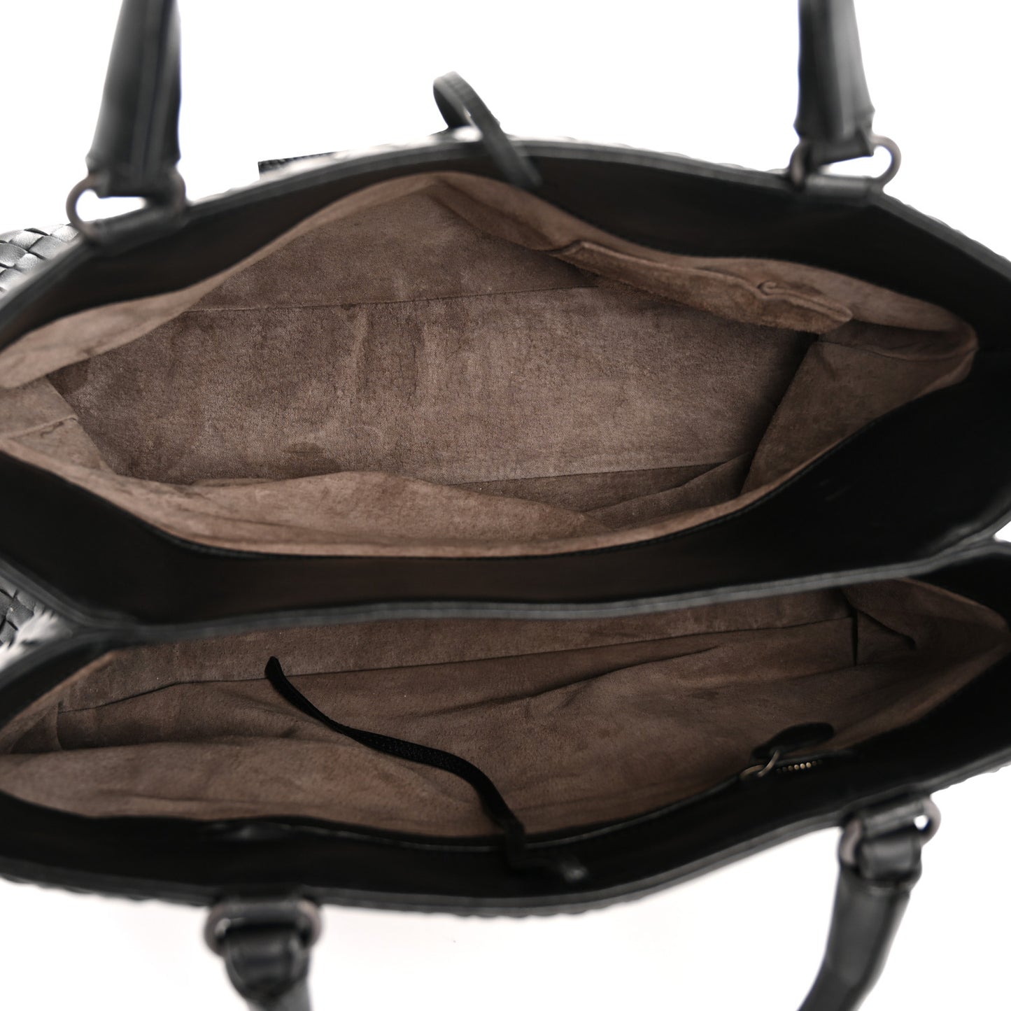 Nappa Intrecciato Milano Tote Black