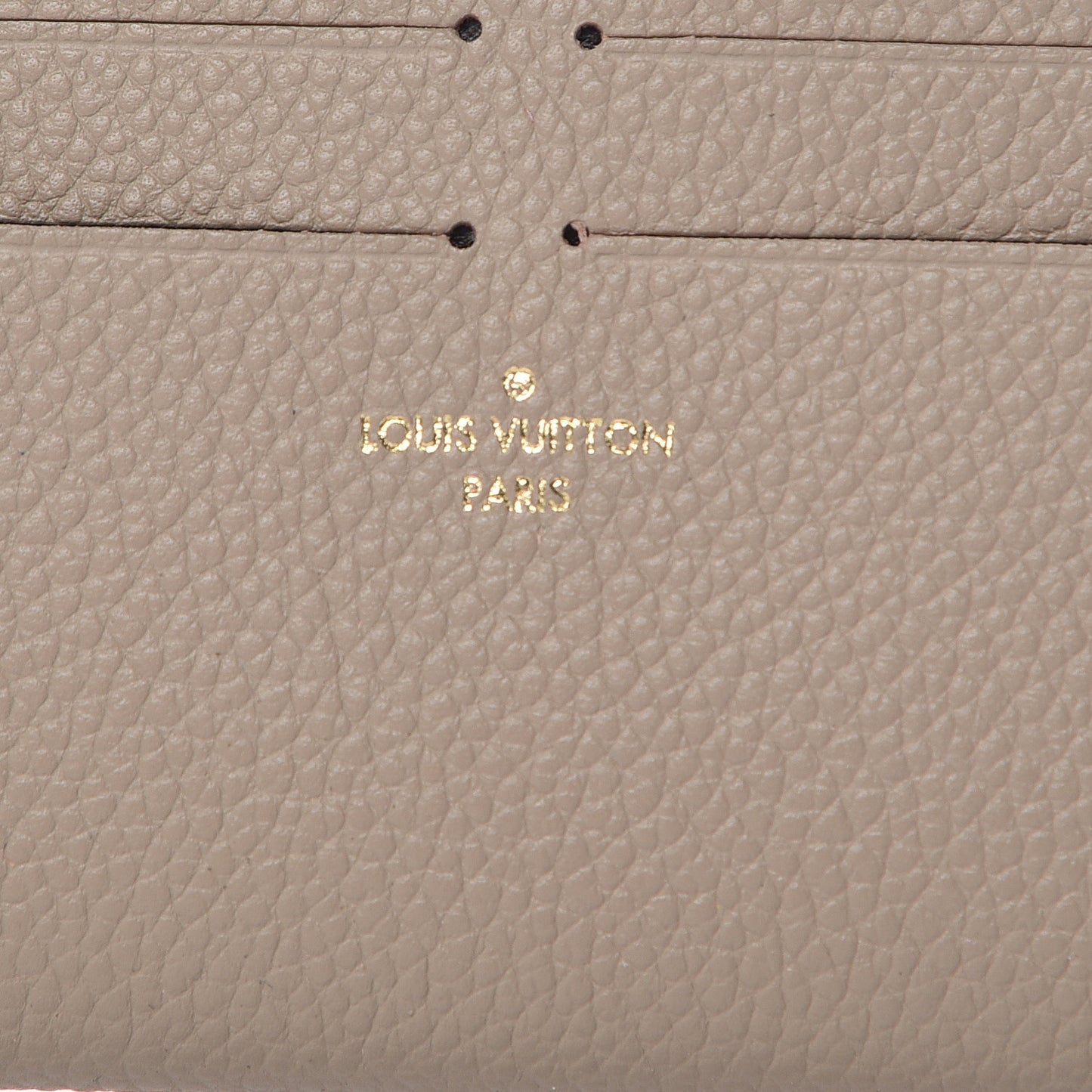 Calfskin Felicie Chain Wallet Card Holder Insert Tourterelle