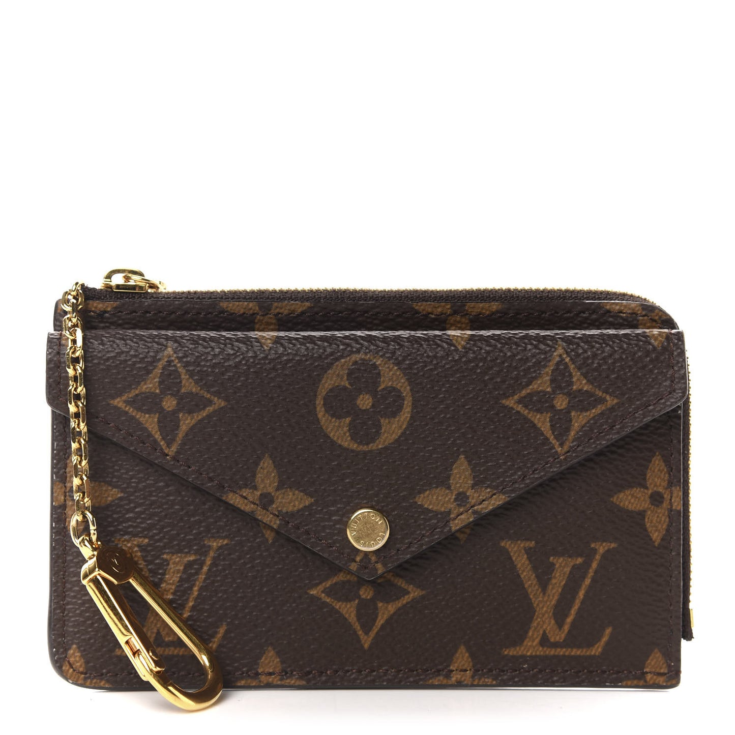 Monogram Recto Verso Card Holder Black