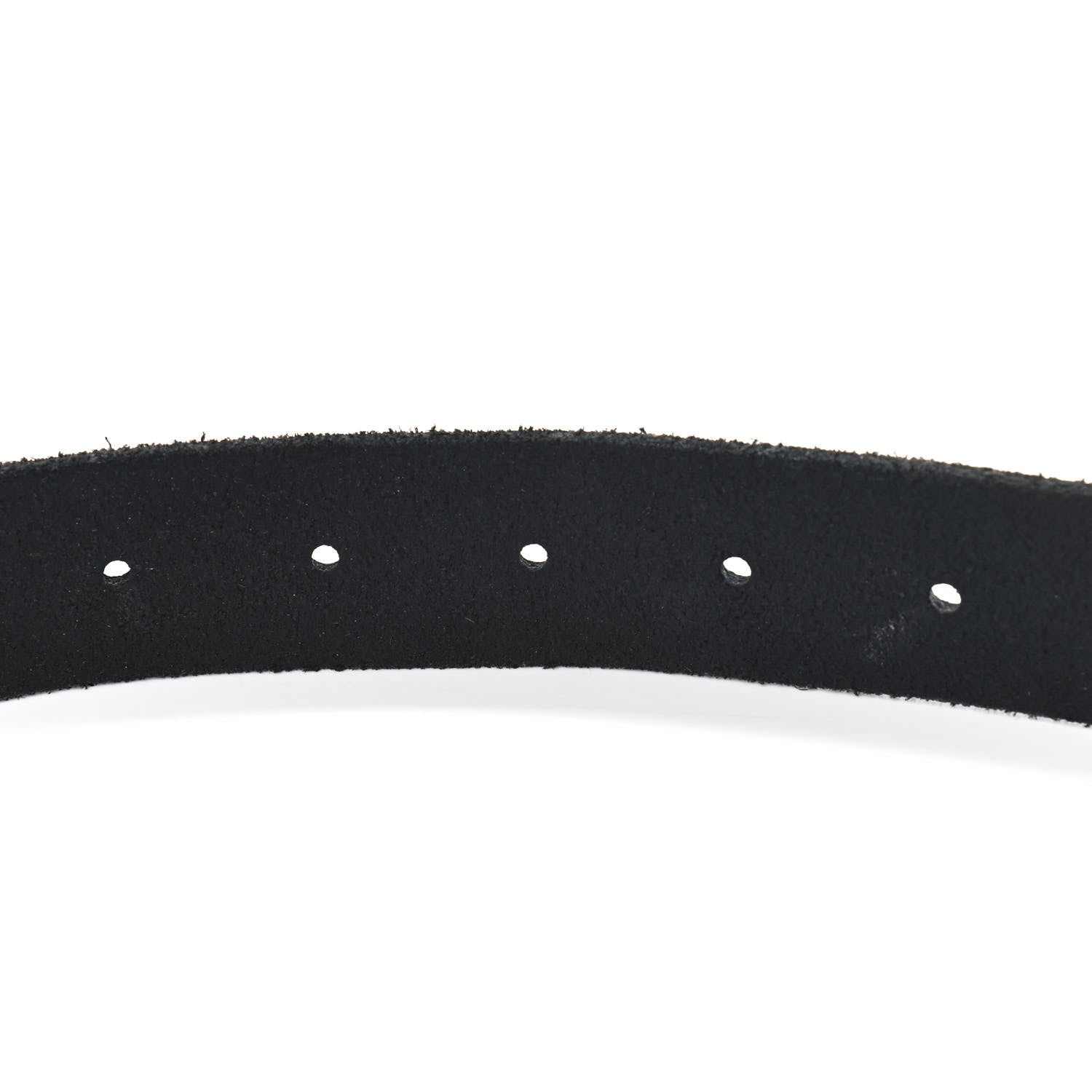 Gucci Cuoio Toscano Nickel Double G 30mm Belt 90 36 Black 4 of 5