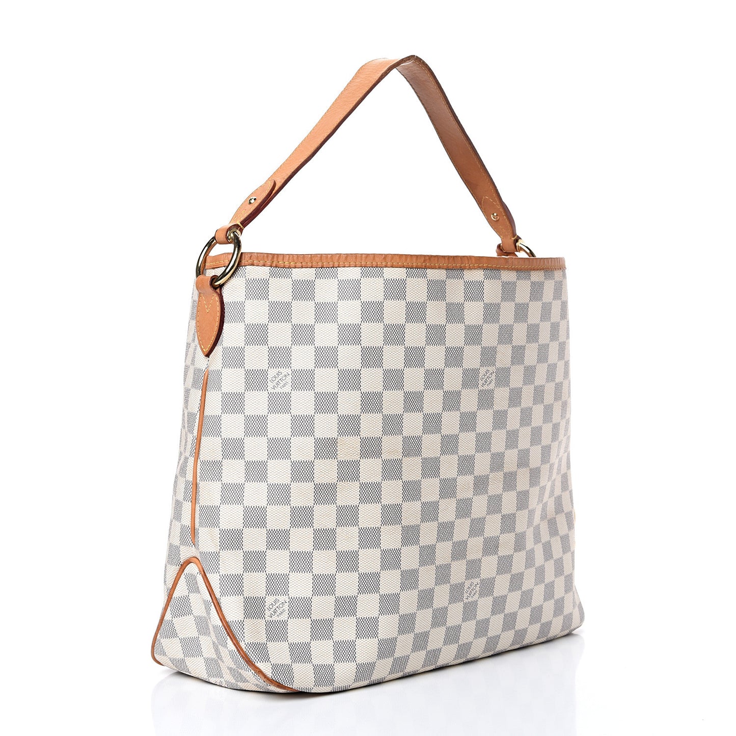 Damier Azur Delightful MM Rose Ballerine