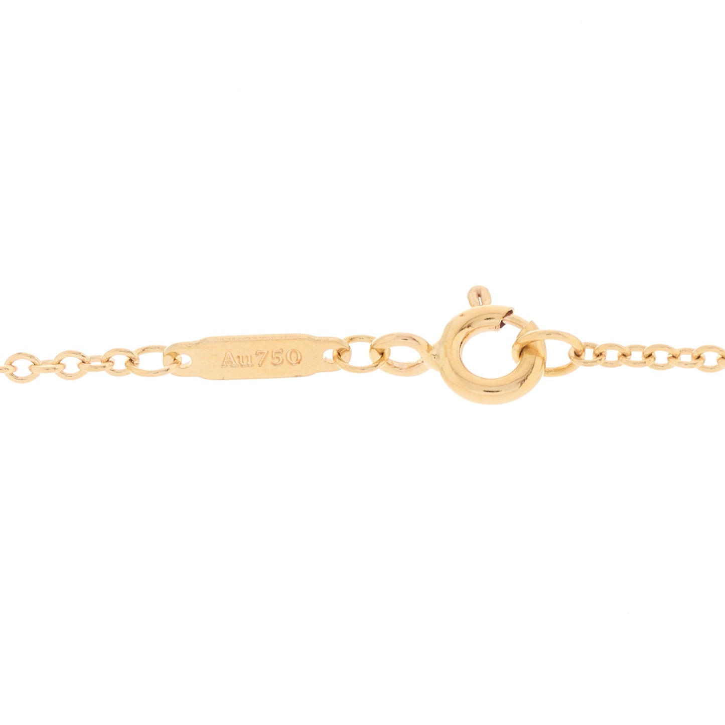 18K Rose Gold Knot Necklace
