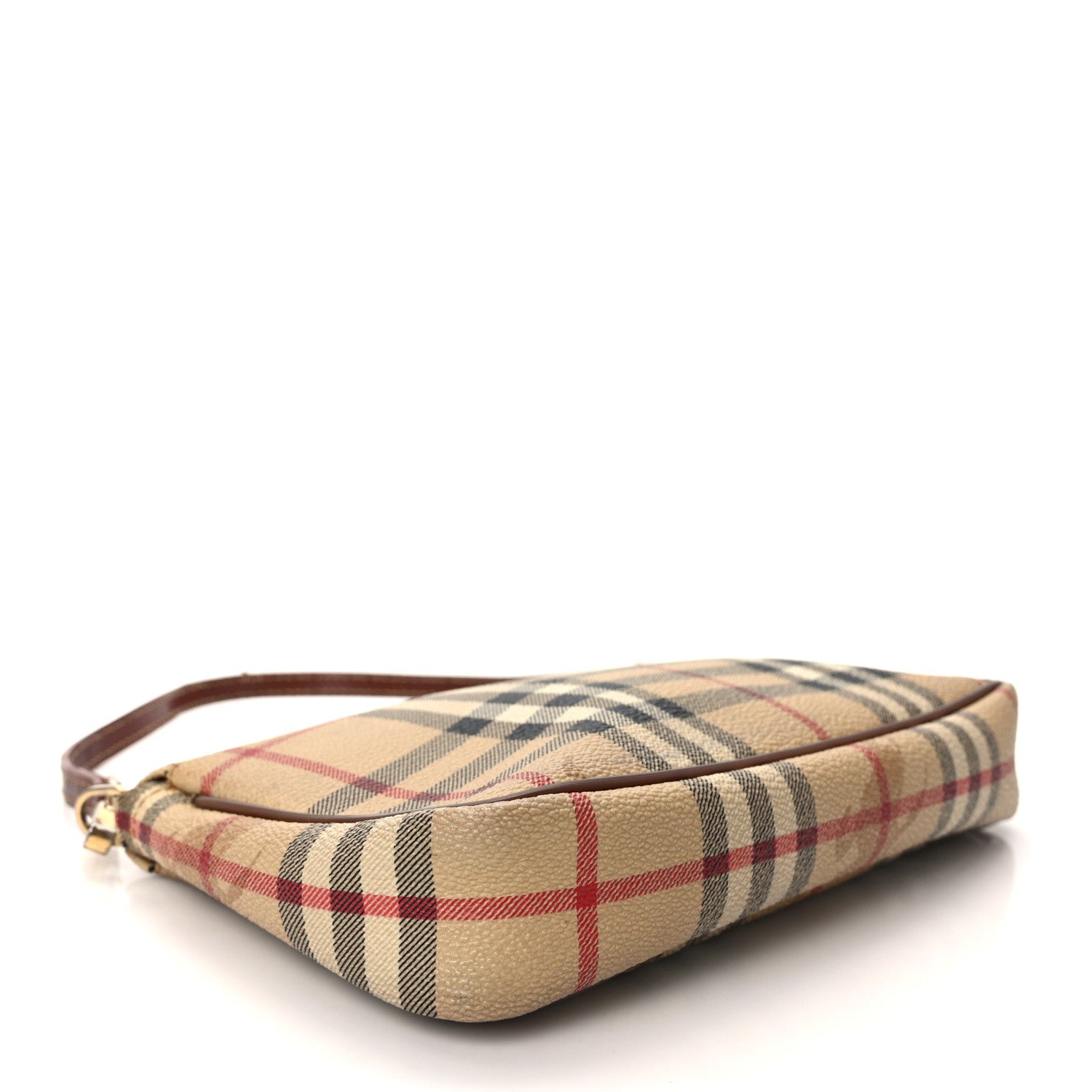 Burberry Haymarket Check Pochette Chocolate 4 of 13