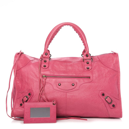 Balenciaga Agneau Classic Hardware Work Cyclamen Fucsia 1 of 9
